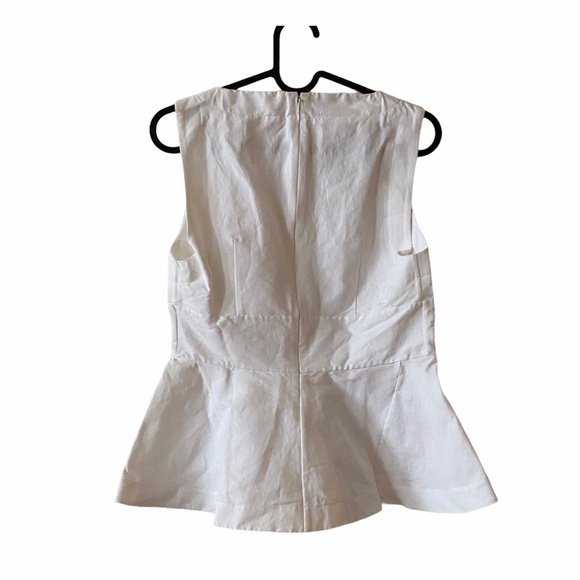nwt MARNI white peplum top - Picture 5 of 8